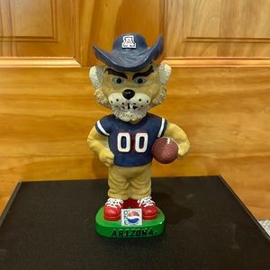 Rare Arizona Wildcats Mascot Wilbur Pepsi One Bobblehead